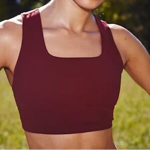 FP Movement by Free People Burgundy Sports Bra